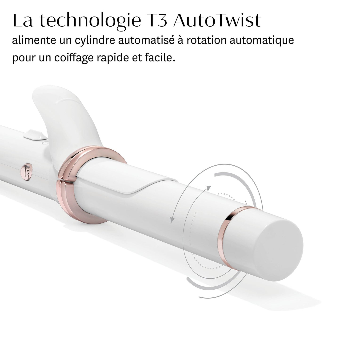 Fer à friser Curl Wrap (1 po ou 1.25 po) - Rotation automatique
