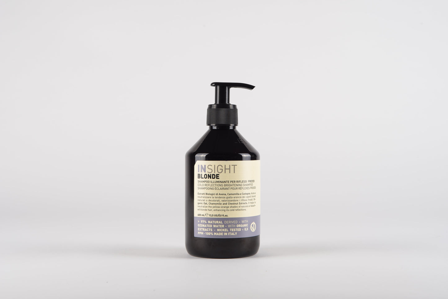 BLONDE-Shampoing illuminant pour reflets froids